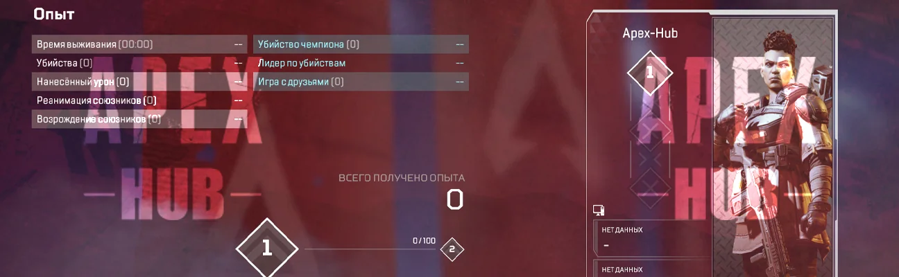 Не получаю уровень в Apex Legends
